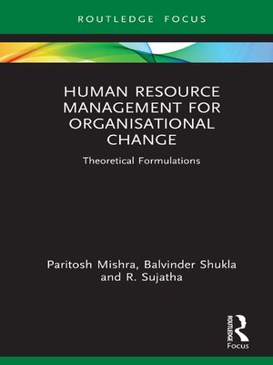 cover image of Human Resource Management for Organisational Change